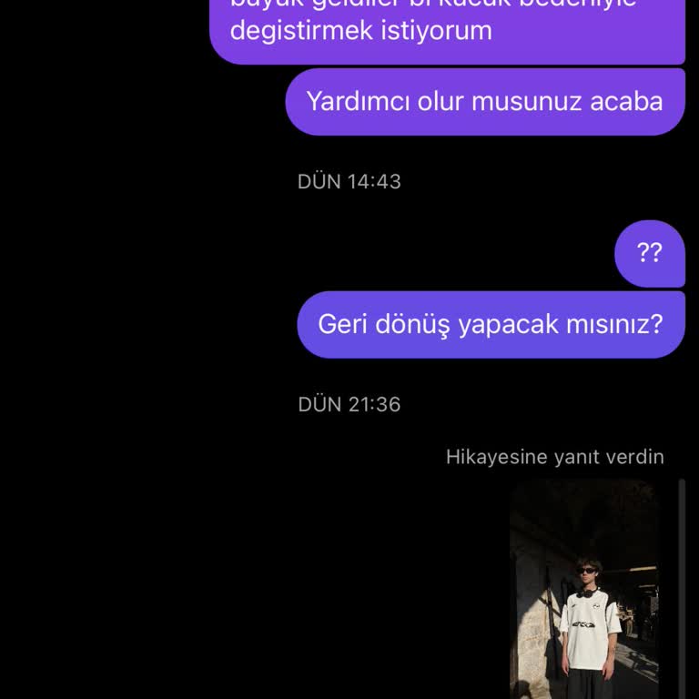 Weswearshop Mesajlara Geri Dönüş Yapmıyor
