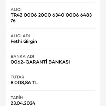 Ürün Aldım Parasını Letgo'ya Verdim Ama Ürün Gelmedi