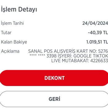 TikTok Live Hiçbir Üyeliğim Yokken Rızam Dışında Para Çekmiş