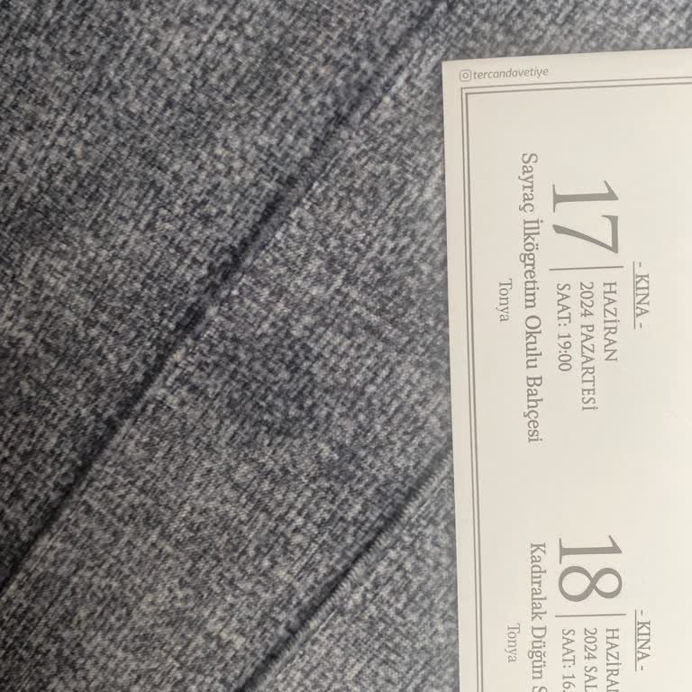 Tercan Matbaa Düğün Davetiyesi Hayal Kırıklığı