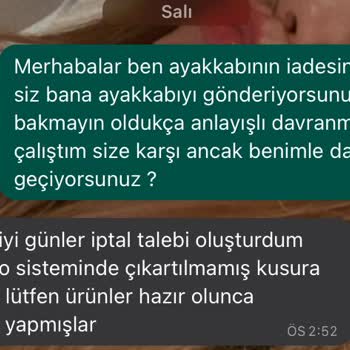 Shoebellas Ürün Teslim Mağduriyeti