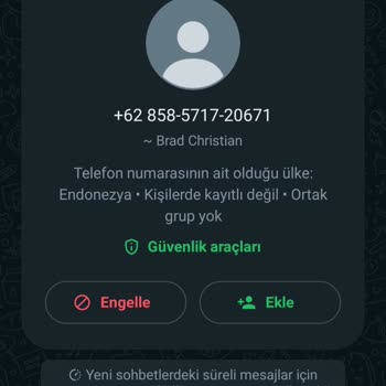 WhatsApp +62 858-5717-20671 WhatsApp Aracılığı İle Sahte Şirket