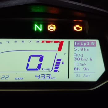 Hero Motosiklet Hero XPULSE200 4V Pro Gösterge Çalışmama Ve Arıza Lambası Yakma Sorunu