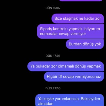 By Zehra Türk Kargom Gelmedi, İletişim Kesildi!