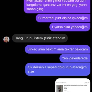 By Zehra Türk Kargom Gelmedi, İletişim Kesildi!