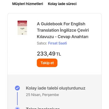 Hepsiburada İngilizce Çeviri Kılavuzunun Kendisi Yok! Sadece Cevap Anahtarı Var!?