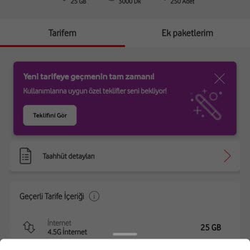 Vodafone Kafasına Göre Taahhüt Uzatıyor