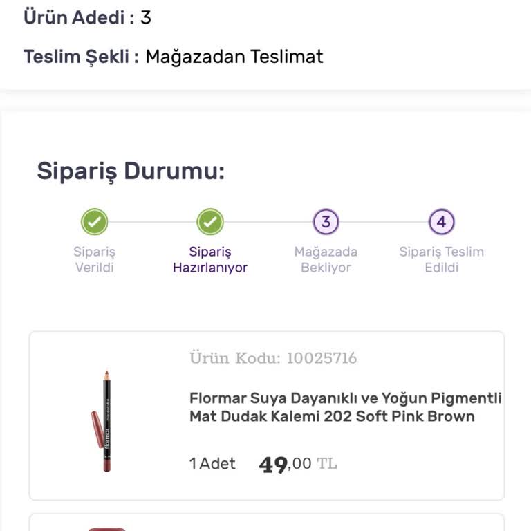 Gratis Siparişim 8 Gündür Mağazaya Teslim Edilmedi