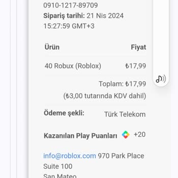 ROBLOX Bilgimin Dışında, Adim Kullanılarak Yapılan İşlemin Acilen İptali