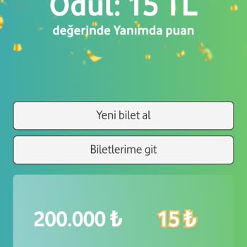 Vodafone Şansını Kazı Mağduriyet