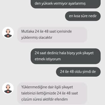 Vodafone Şansını Kazı Mağduriyet