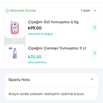 A101 Eksik Gramaj Ürün Gönderme