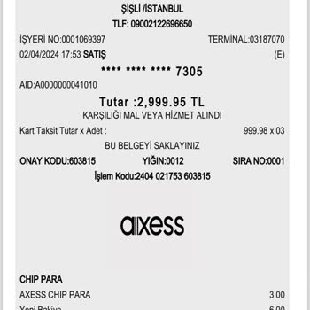 Adil Işık Group AdL Kartımdan Yanlışlıkla 2 Kere Çekim Yaptı Ve İade Etmiyor