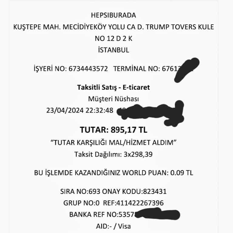 Hepsiburada Sipariş İadesi İşlemi