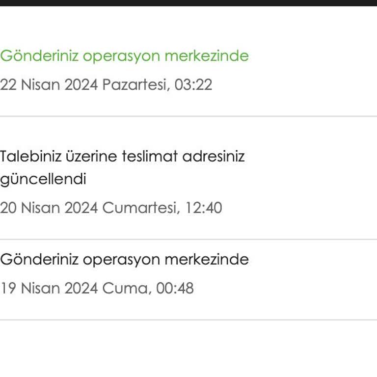 Kolay Gelsin Kargomun Teslimat Adresi Değişikliği İçin 6 Gün Uzattı