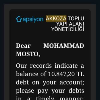 Koza Yönetim Koru Siteleri'nde Aidat Karmaşası Ve Haksız Cezalar