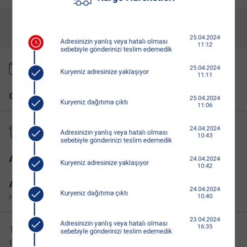 Aras Kargo Trendyol İle Manevi Sıkıntı