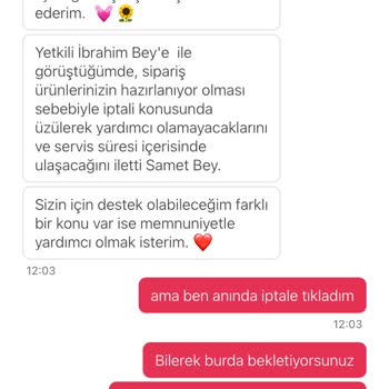 Yemeksepeti Müşteri Memnuniyeti Yok