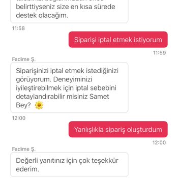 Yemeksepeti Müşteri Memnuniyeti Yok