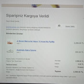 Koray Spor'un Nakış Olarak Pazarlayıp Basit Bir Sticker İle Aldatması