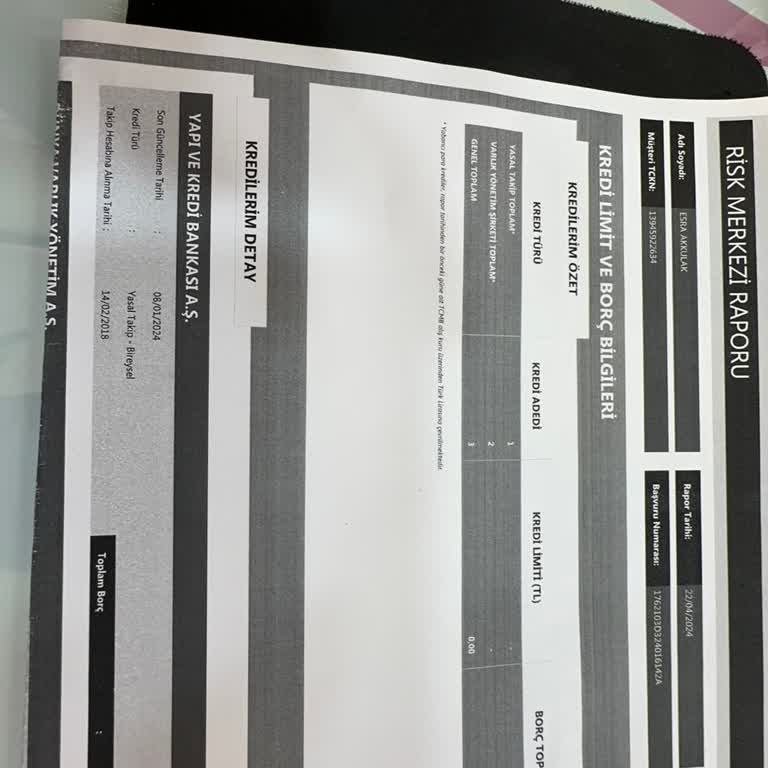 Yapı Kredi Bankası Bankası İade Talebi