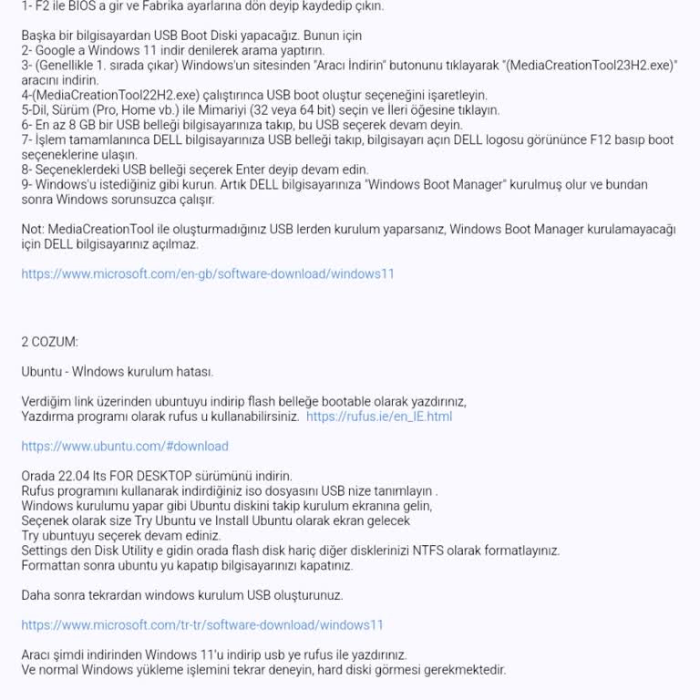 Dell 2 Aylık Garanti Çilesi!