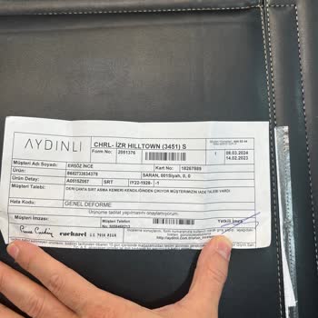 Cacharel Sırt Çantasının Mekanizması Kendiliğinden Açılıyor