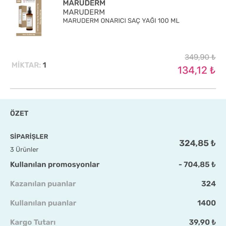 Watsons Sipariş İptal Edememe Sorunu