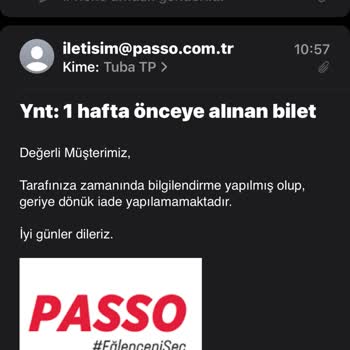Passo Erkene Çekilen Konserin Bilet İadesini İstiyorum!