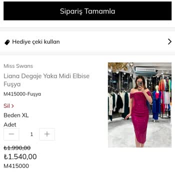 Miss Swans Siparişin Geliş Ücretini İki Kez Ödemiş Oldum