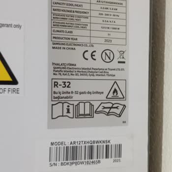 Samsung Klima Hasarlı Geldi Ve Ayrıca Servisinizden Hiç İyi Değildi