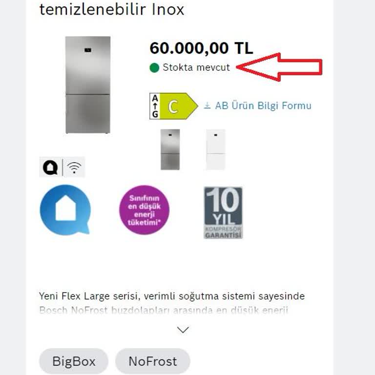 Uzun Süredir Beklediğimiz Bosch Buzdolabı Mağduriyeti