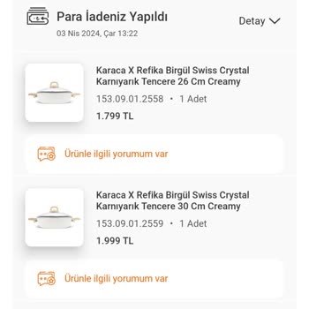 Karaca Online Satış Mağazası