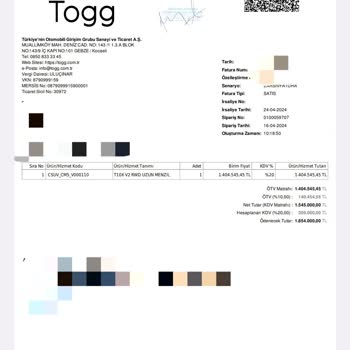 Togg MTV Müşteriye Ödetme Sorunu!