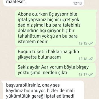 YönTürk İnternet Taahhütsüz Abonelik İptal Çıkmazı Ve İletişimsizlik