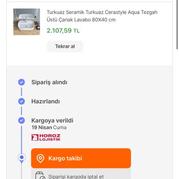 Horoz Lojistik Firmasının Ürün Teslim Etmemek İçin Her Yolu Denemesi