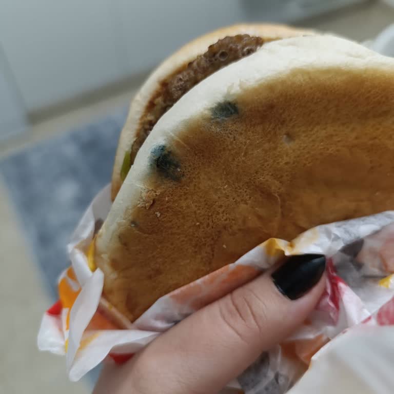 Burger King Küflü Ekmek Yolladı!