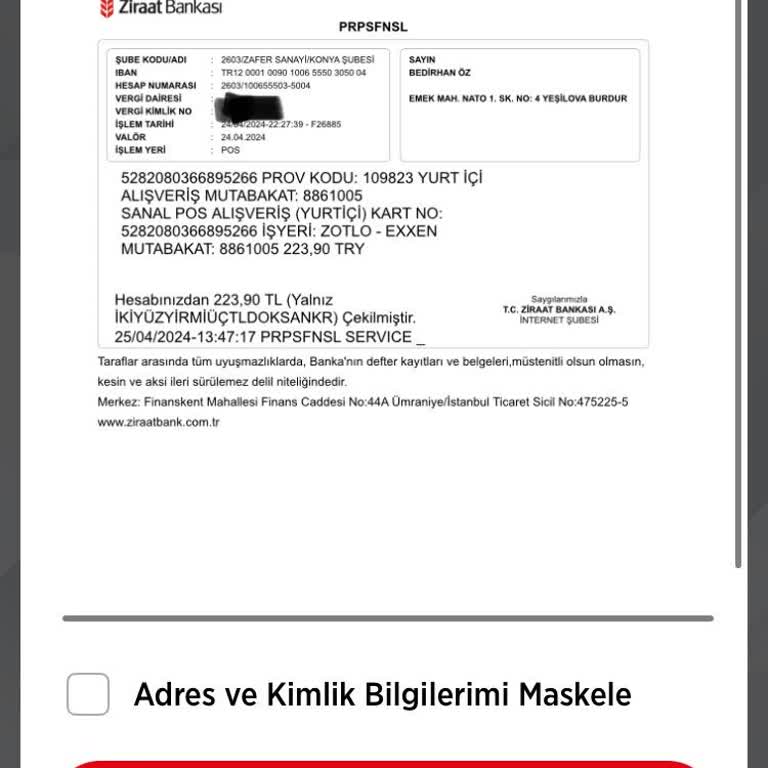 Exxen Üyelik İptali Sonrası Para Çekimi