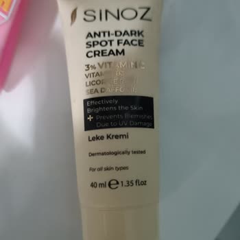 My Face Got Swollen After Using Sinoz Anti -Dark Spot Face Cream