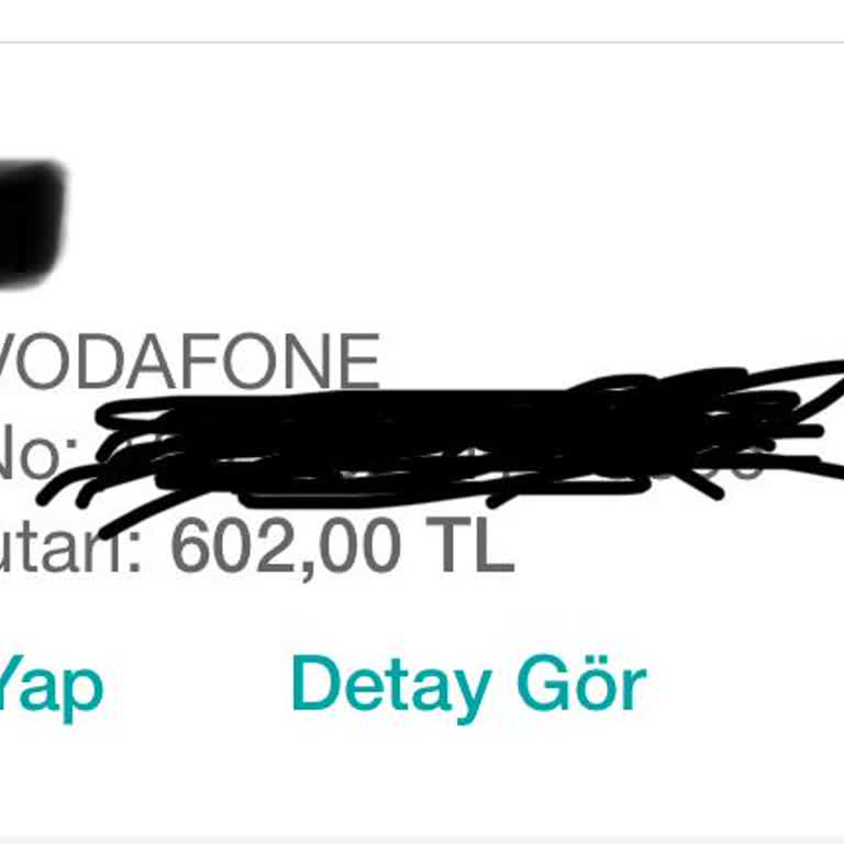 Vodafone Taahhüt Bitiminde Haksız Fatura Şoku