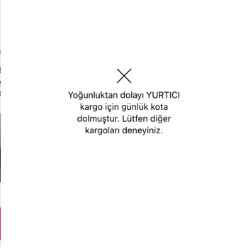 Gardrops Sınırsız Demesine Rağmen Kargo Kodu Vermiyor