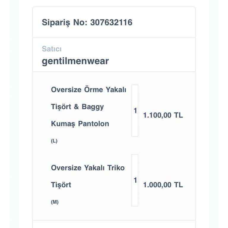 Gentilbutik Farklı Beden Hayal Kırıklığı Ve İade Karmaşası