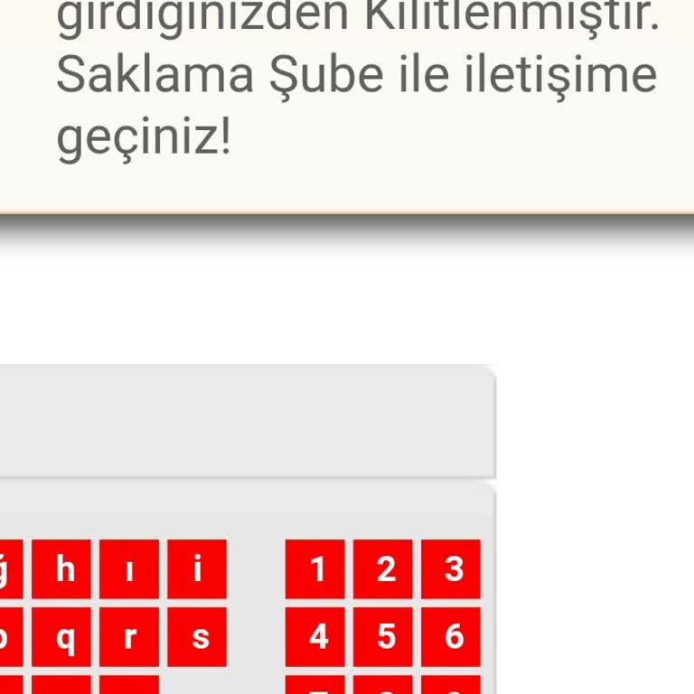 Akbank Saklama Şubesi Hatası