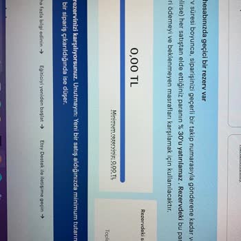 Etsyturkiye.com Etsy Dijital Mağaza Rezerv Saçmalığı Ve Kazancımı Alamıyorum