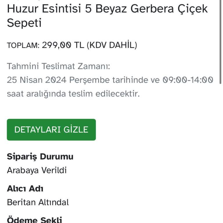 Osevio Çiçek Saate Uyulmaması