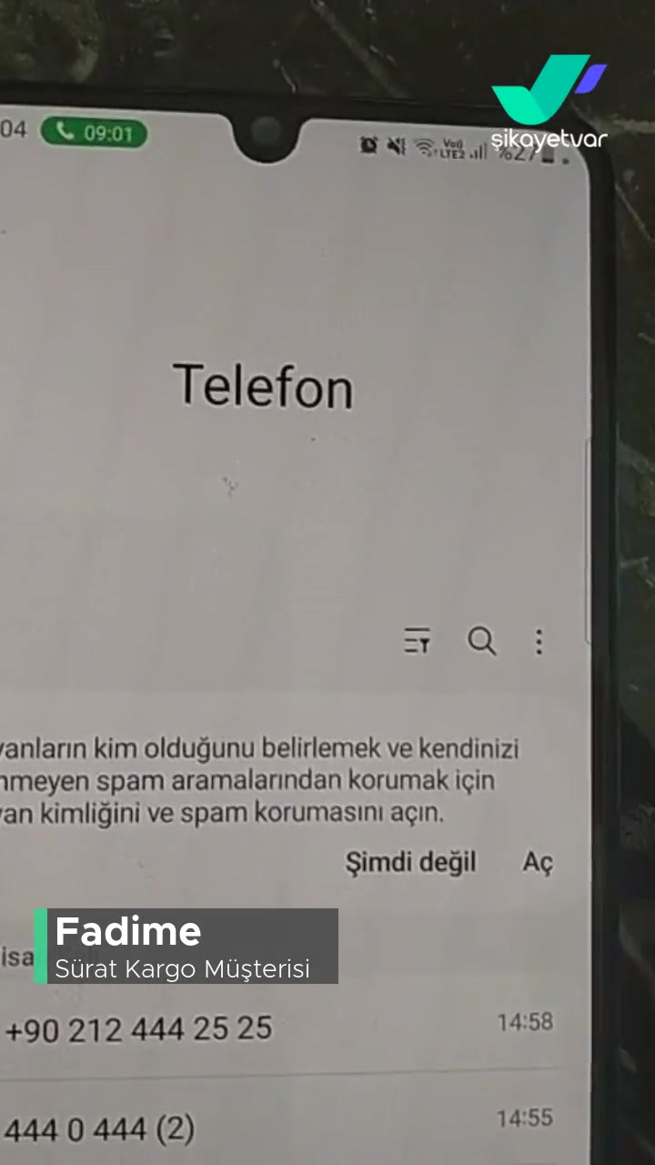 Sürat Kargo Antalya Dokuma Şubesi Telefonlara Bakılmaması! videonun kapak resmi