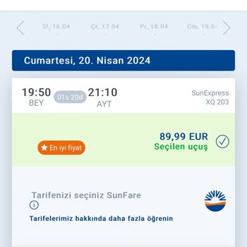 Sunexpress Beni Çok Mağdur Etti Şikayetçiyim