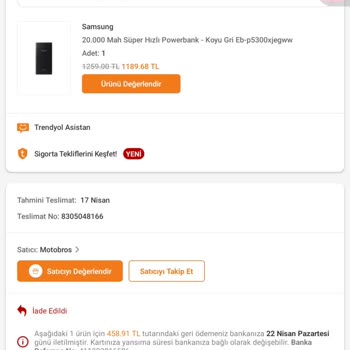 Trendyol Express İade Karmaşası: Kurye Ve Kargo Firması İle Yaşanan İade Süreci Sorunları
