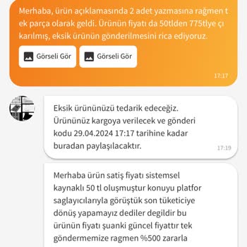Trendyol Kullanıcısını Satıcı Karşısında Mağdur Ediyor