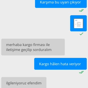 ÇiçekSepeti Sahte Kargo Numarası